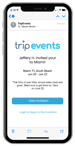 Customizable Features For Any Event Tripevents